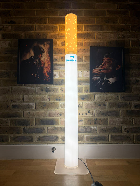 Vintage Style Newport Cigarette Floor Lamp